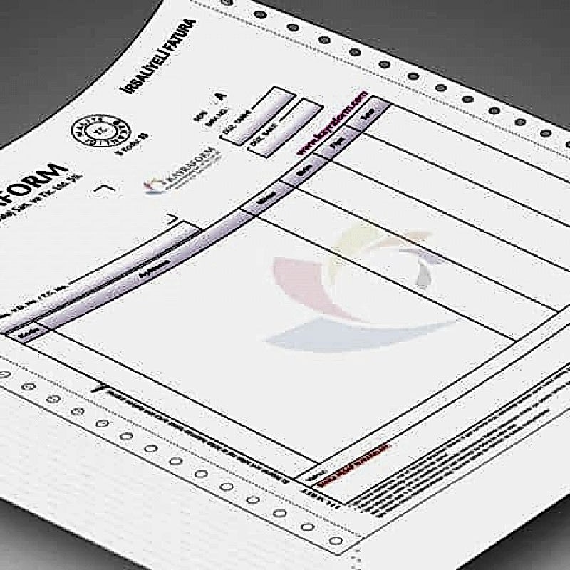 Maliye Anlaşmalı Sevk İrsaliyesi