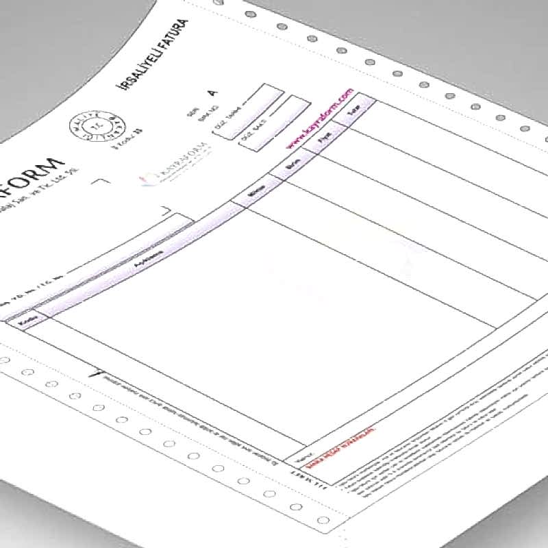 Maliye Anlaşmalı Sürekli Form İzmir