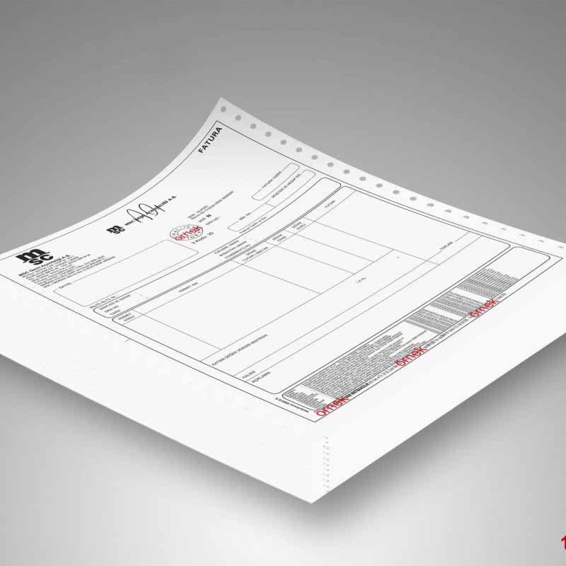 Sürekli Form Fatura, Sürekli Form İrsaliye 